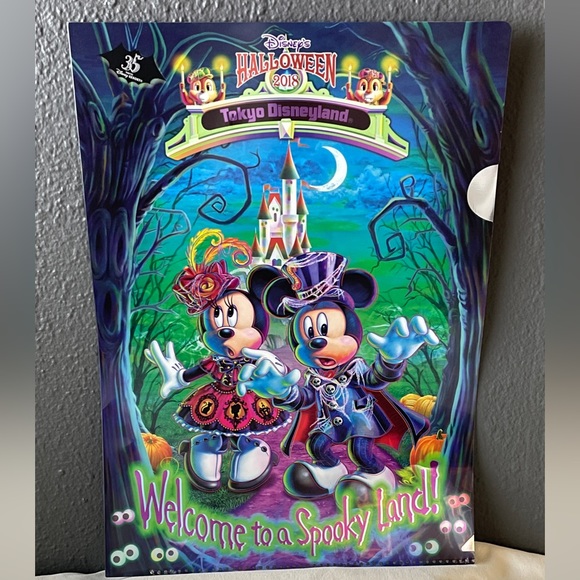 (2) Disneyland Tokyo Folders - Picture 3 of 4